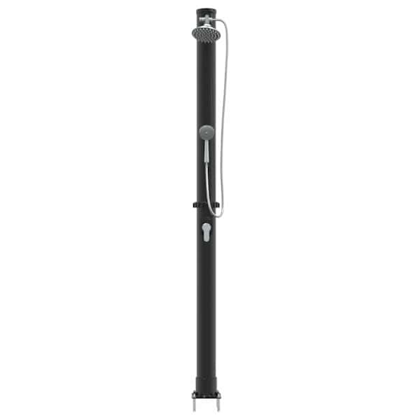 vidaXL V&auml;li P&auml;ikesedu&scaron;&scaron; 20 l PVC ja Alumiinium Must