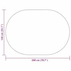 Koberec ZIZUR Hnědá 200 x 140 cm Polypropylen - obrázek 10