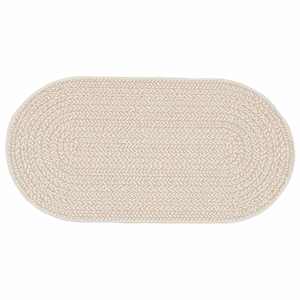 vidaXL Kild ZIZUR Kreemjas 150 x 80 cm Pol&uuml;prop&uuml;leen
