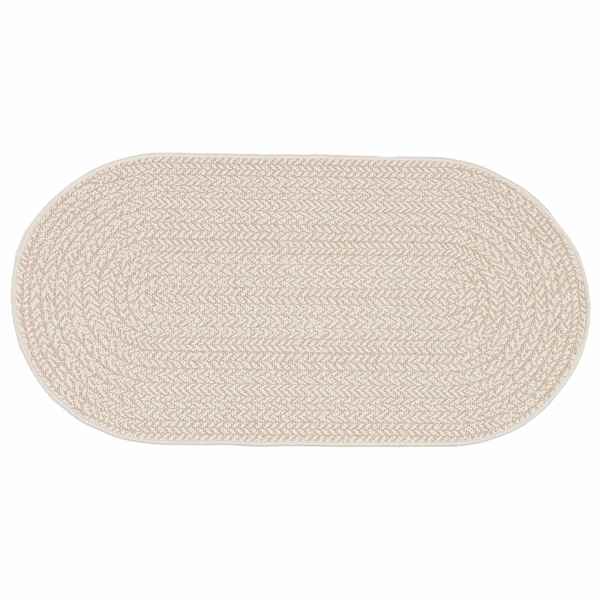 vidaXL Kild ZIZUR Kreemjas 150 x 80 cm Pol&uuml;prop&uuml;leen