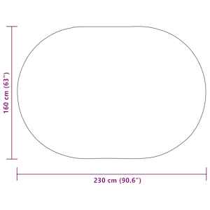 Koberec ZIZUR Krémová 230 x 160 cm Polypropylen - obrázek 10
