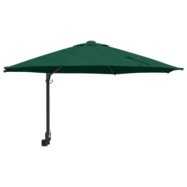 vidaXL Aedapara 248 x 248 x 148 cm Pol&uuml;ester ja teras Roheline