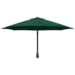 Zahradní slunečník Zelená 248 x 248 x 148 cm Polyester a ocel - obrázek 4