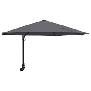 vidaXL Aedapara 248 x 248 x 148 cm Pol&uuml;ester ja teras Antratsiit