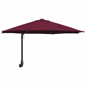vidaXL Aedapara 248 x 248 x 148 cm Pol&uuml;ester ja teras Bordeaux punane