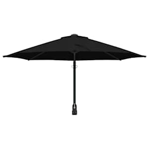 Zahradní slunečník Černá 248 x 248 x 148 cm Polyester a ocel - obrázek 4