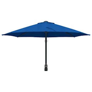 Zahradní slunečník 248 x 248 x 148 cm Polyester a ocel Azurblau - obrázek 4