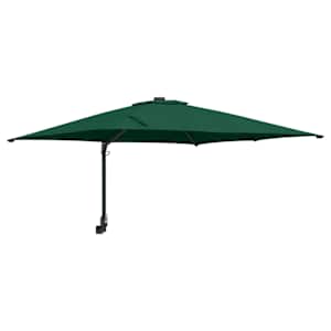 vidaXL Aedapara Roheline 248,5 x 247,5 x 160 cm Pol&uuml;ester ja teras