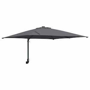vidaXL Aedapara Antratsiit 248,5 x 247,5 x 160 cm Pol&uuml;ester ja teras
