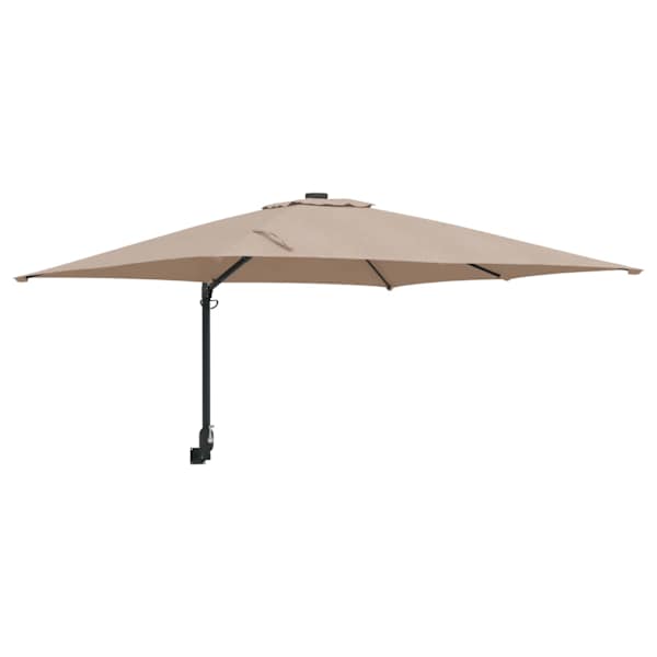 vidaXL Aedapara 248,5 x 247,5 x 160 cm Pol&uuml;ester ja teras