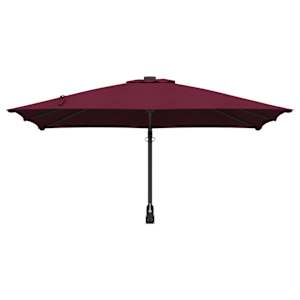 Zahradní slunečník Bordeaux červená 248,5 x 247,5 x 160 cm - obrázek 4