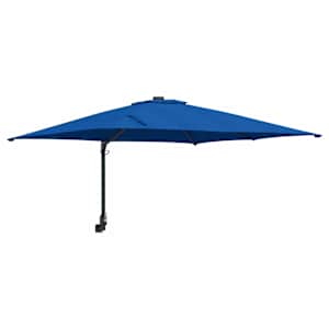vidaXL Aedapara 248,5 x 247,5 x 160 cm Pol&uuml;ester ja teras Azurblau