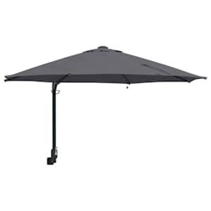 vidaXL Aedapara Antratsiit 248 x 248 x 148 cm Pol&uuml;ester ja teras