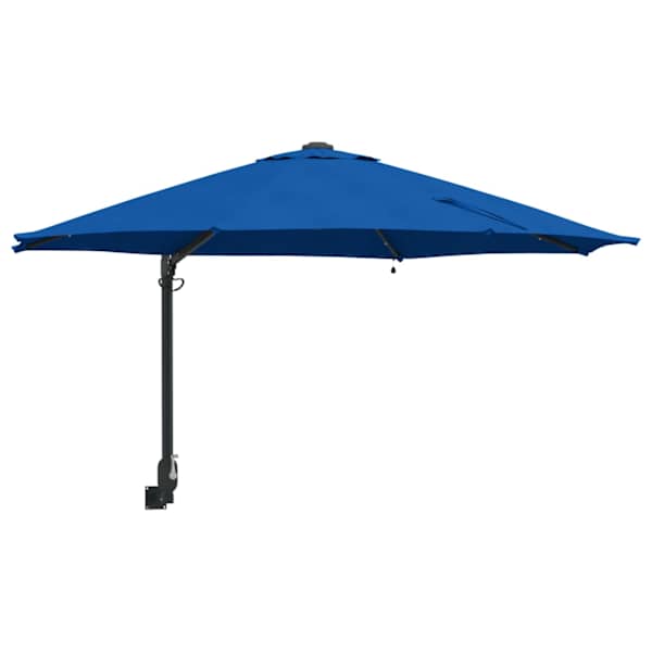 vidaXL Aedapara 248 x 248 x 148 cm Pol&uuml;ester ja teras Azurblau