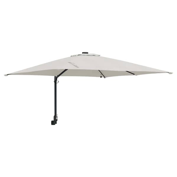 vidaXL Aedapara Liivakarva 248,5 x 247,5 x 160 cm Pol&uuml;ester ja teras