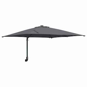 vidaXL Aedapara Antratsiit 248,5 x 247,5 x 160 cm Pol&uuml;ester ja teras