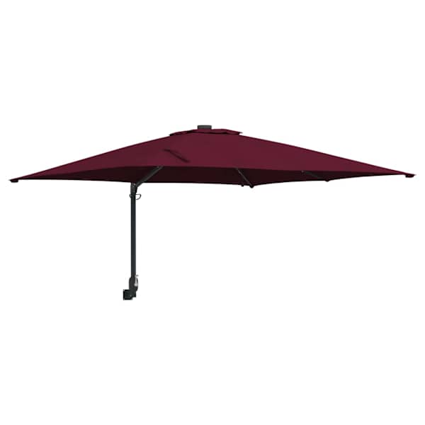 vidaXL Aedapara Bordeaux punane 248,5 x 247,5 x 160 cm