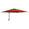 vidaXL Aedapara Terrakota 248,5 x 247,5 x 160 cm Pol&uuml;ester ja teras