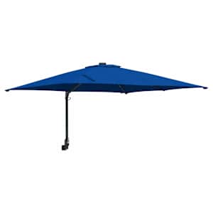vidaXL Aedapara 248,5 x 247,5 x 160 cm Pol&uuml;ester ja teras Azurblau