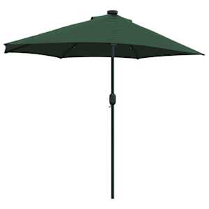 Zahradní slunečník Zelená 294 x 150 x 223 cm Polyester a ocel - obrázek 7
