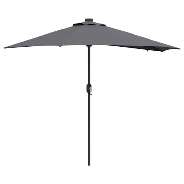 vidaXL Aedapara Antratsiit 294 x 150 x 223 cm Pol&uuml;ester ja teras