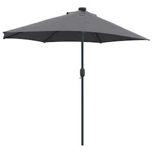Zahradní slunečník Antracit 294 x 150 x 223 cm Polyester a ocel - obrázek 7