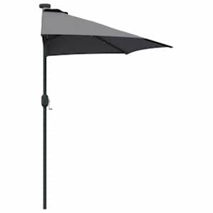 Zahradní slunečník Antracit 294 x 150 x 223 cm Polyester a ocel - obrázek 6