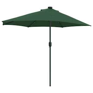 Zahradní slunečník Zelená 294 x 150 x 224 cm Polyester a ocel - obrázek 7