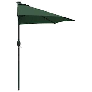 Zahradní slunečník Zelená 294 x 150 x 224 cm Polyester a ocel - obrázek 6