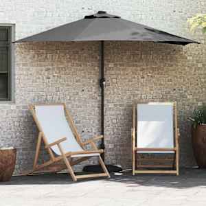 Zahradní slunečník Antracit 294 x 150 x 224 cm Polyester a ocel - obrázek 1