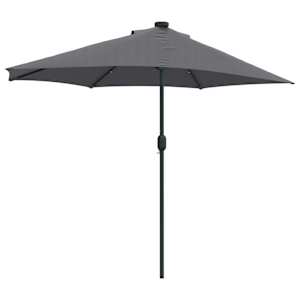Zahradní slunečník Antracit 294 x 150 x 224 cm Polyester a ocel - obrázek 7