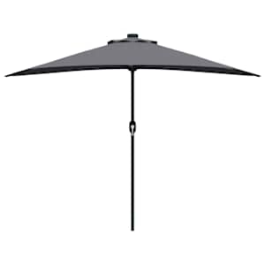 Zahradní slunečník Antracit 294 x 150 x 224 cm Polyester a ocel - obrázek 5