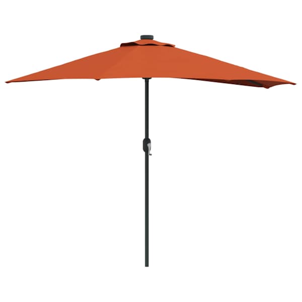 vidaXL Aedapara 294 x 150 x 224 cm Pol&uuml;ester ja teras Terrakota