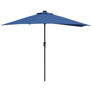vidaXL Aedapara 294 x 150 x 224 cm Pol&uuml;ester ja teras Azurblau