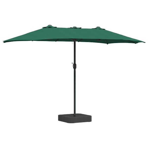 vidaXL Aedapara Roheline 385 x 209 x 244 cm Pol&uuml;ester ja teras