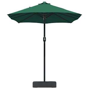 Zahradní slunečník Zelená 385 x 209 x 244 cm Polyester a ocel - obrázek 5