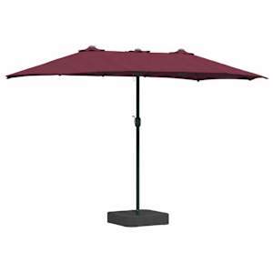 vidaXL Aedapara Bordeaux punane 385 x 209 x 244 cm Pol&uuml;ester ja teras