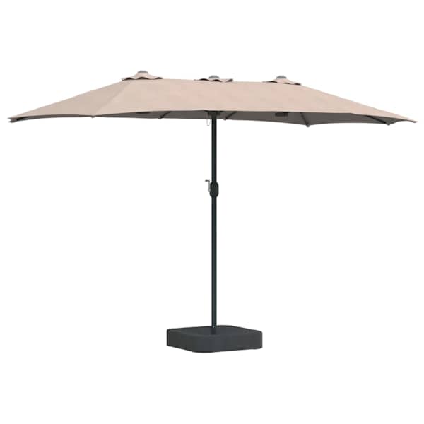 vidaXL Aedapara 385 x 209 x 244 cm Pol&uuml;ester Pruunikashall