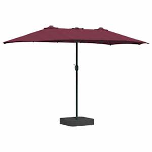 vidaXL Aedapara Bordeaux punane 385 x 209 x 244 cm Pol&uuml;ester