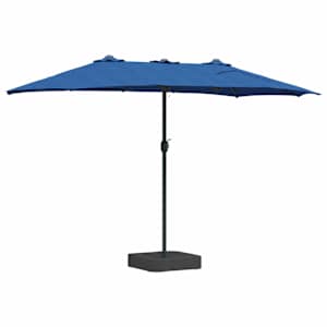 Zahradní slunečník Azurblau 385 x 209 x 244 cm Polyester - obrázek 6