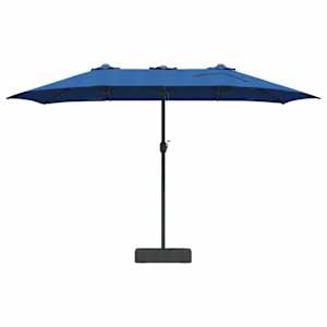 Zahradní slunečník Azurblau 385 x 209 x 244 cm Polyester - obrázek 4
