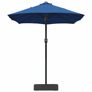 Zahradní slunečník Azurblau 385 x 209 x 244 cm Polyester - obrázek 5