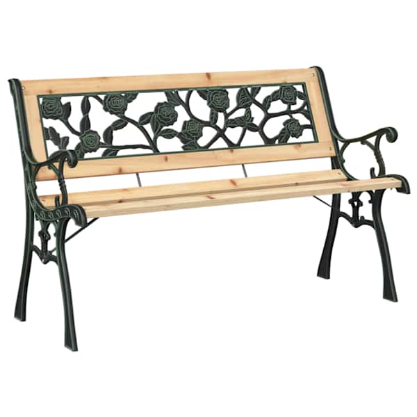 vidaXL Aiapink padjaga Pruun 116 x 54 x 73 cm puit