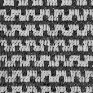 Venkovní koberec Chevron ARAKIL Černá a šedá 400 X 300 cm - obrázek 6