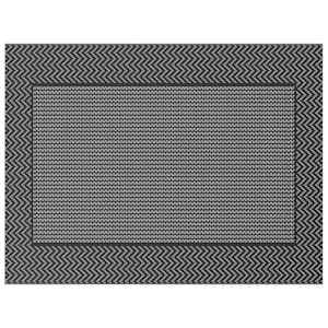 Venkovní koberec Chevron ARAKIL Černá a šedá 400 X 300 cm - obrázek 2