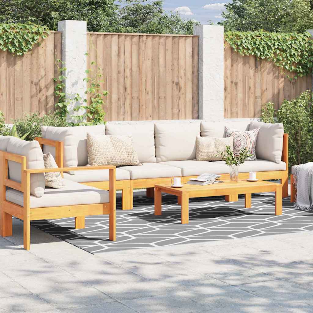 vidaXL Outdoor-Teppich 'ARAKIL'in Grau, 250 x 300 cm aus PP
