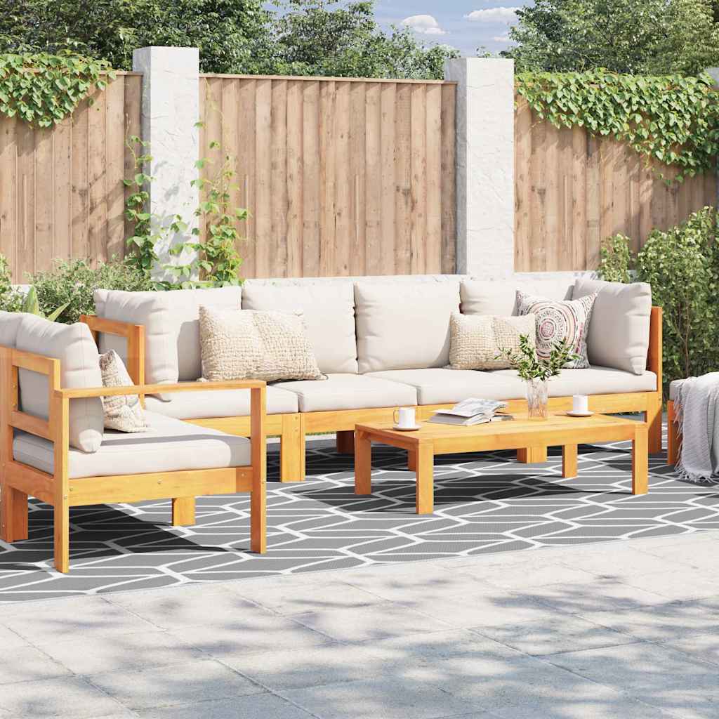 vidaXL Outdoor-Teppich 'ARAKIL'in Grau, 250x600 cm aus PP
