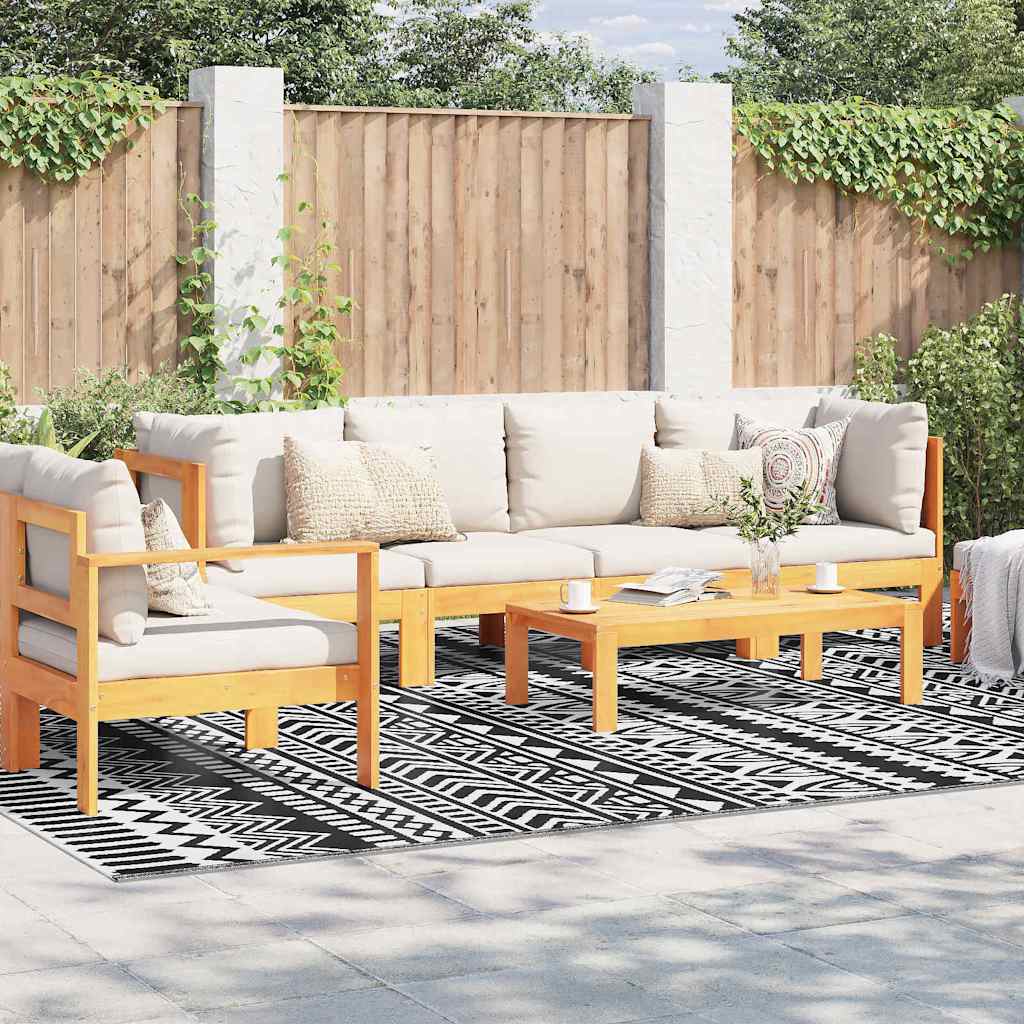vidaXL Outdoor-Teppich 'ARAKIL'Schwarz, 300 x 400 cm, PP