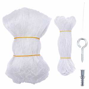 vidaXL Cat Net Transparent 6x3 m Nylon