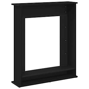 Krbový rám černý dub 75x20x87,5 cm, konstrukční dřevo - obrázek 7